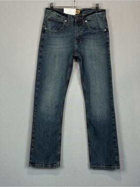 Wrangler 20X Jeans Mens 29x30 Blue Style 44 Slim Straight Low Rise Stretch Denim